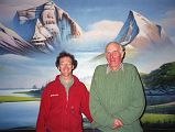 5 6 Stephen Venables And Bill Norton At Lhasa Airport 1998 There was already a group of 10 British trekkers camped at Kharta Chu, led by Stephen Venables who climbed the Everest East Kangshung Face in 1988. In his group was Bill Norton, son of Edward Norton, the British mountaineer on the ill-fated 1924 British Everest Expedition. Norton attained a height of 8572m (28126 feet), an altitude record without oxygen not surpassed until 1978 by Reinhold Messner. Stephens wish at the end of his Everest climb had come true, as written in his book, I hoped that I might return one day to this magical valley for a real holiday, with no commitment to high-altitude masochism, free to rock climb and explore and hunt for flowers. This photo is from later in the trip at Lhasa Airport.